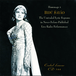 Bidu Sayao, Lyric Soprano